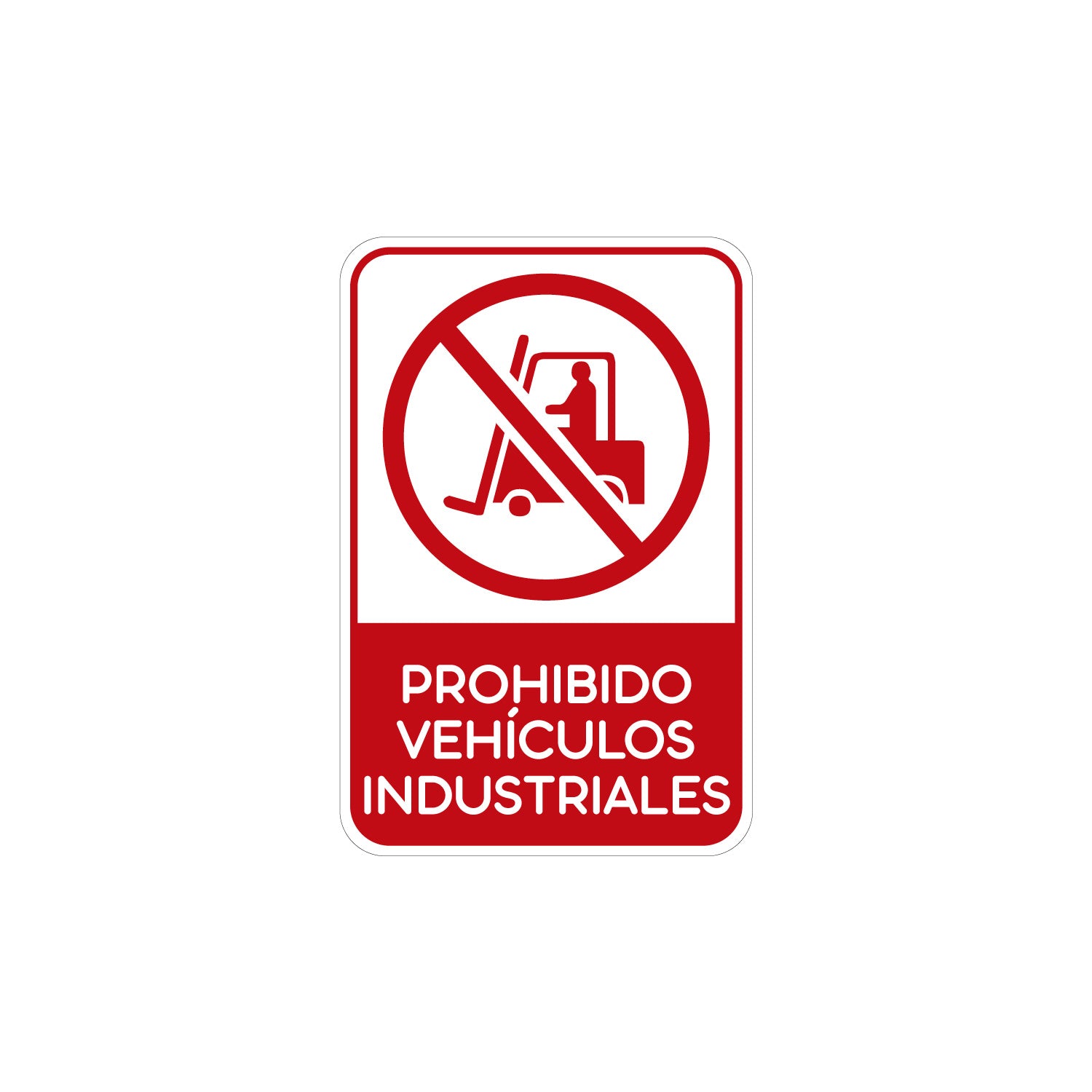 Señalamientos Seguridad Protección Civil Tipo: PROHIBICIÓN Medidas 20x30cm