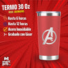 Termo Personalizado Marvel Avengers 20 Oz - Grabado Láser Acero Inoxidable