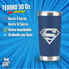 Termo Personalizado DC SUPERMAN 20 Oz - Grabado Láser Acero Inoxidable